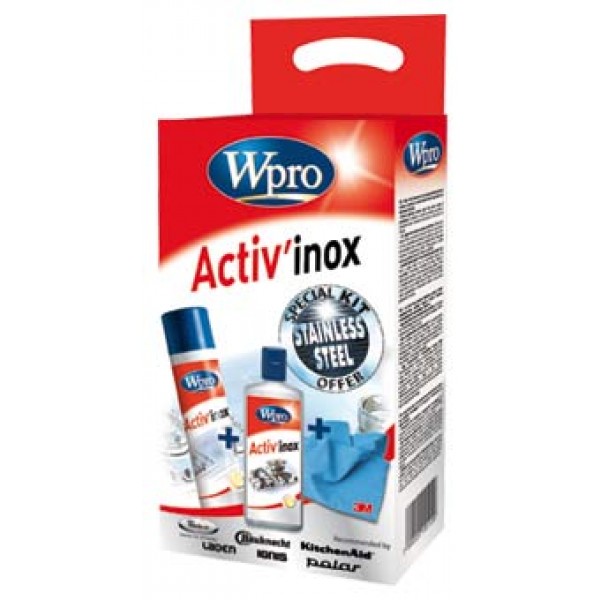 Wpro Activ INOX Care Set for Stainless Steel INX004 