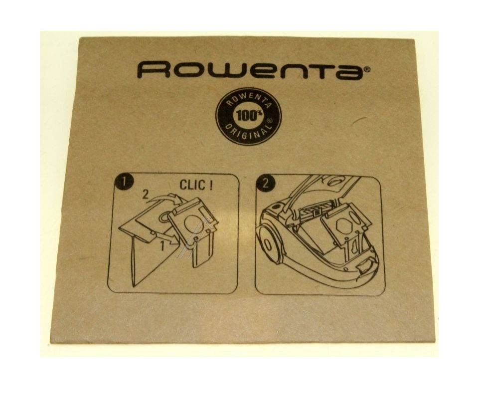 Sac papier x1 ROWENTA RS-RT9976