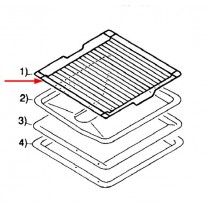 Grille de four (repère 1)