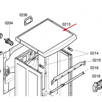 Couvercle blanc (repère 0213)