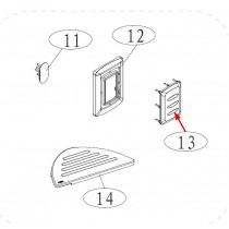 RUBBER LIP (repère 13)