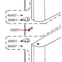 Charnière centrale (repère 55657)