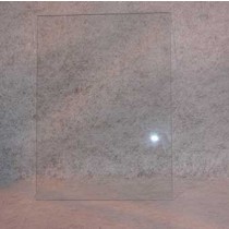 Clayette verre 455mm X 33mm