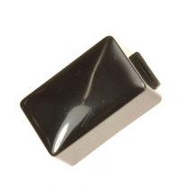 Bouton poussoir marron