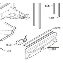 Fermeture de porte, avant inf. (repère 580)