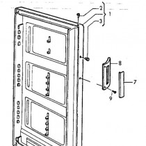 POIGNEE DE PORTE (repère 8)