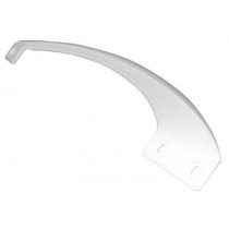 Poignée de porte blanche