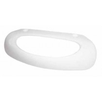 Poignée de porte blanche