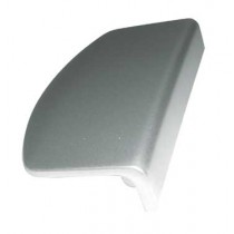 Poignée grise de portillon 89mm x 55mm