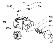 ENROULEUR COMPLET (repère 335A)