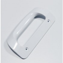 Poignée de porte blanche entraxe 13.3cm