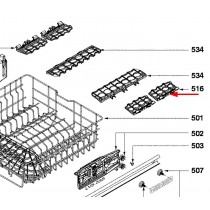 1 x Clayette à verres (repère 516)