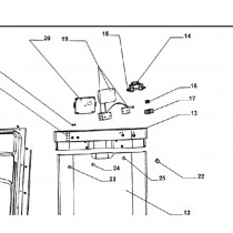 Platine de commande (repère 19)