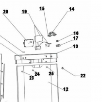 Bouton marche / arrêt (repère 22)