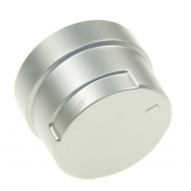Bouton de four gris