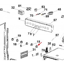 Manette blanche (repère 19)