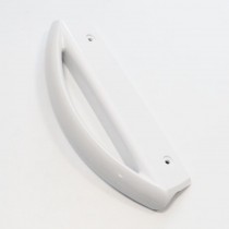 Poignée de porte blanche