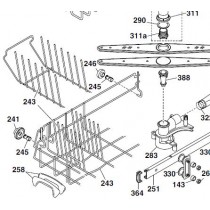 Panier inférieur (repère 243)