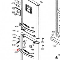 Poignée inférieure (repère 459)
