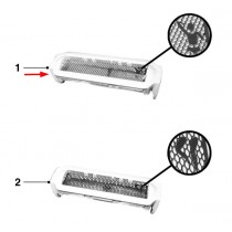 Grille jaune de rasage sensitive (repère 1)