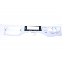 Bandeau blanc de lave-linge