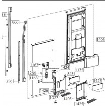 Porte supérieure gauche (repère 1406)