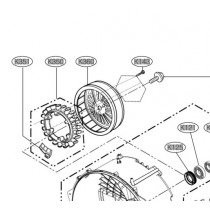 STATOR (repère K350)