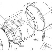 CROISILLON DE TAMBOUR (repère K115)