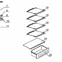 CLAYETTE INTERMEDIAIRE (repère 18)