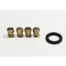 Jeu d'injecteurs pour gaz butane