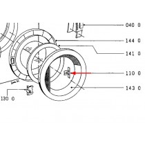 Poignée de hublot (repère 1100)