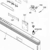 Module électronique (repère 151)
