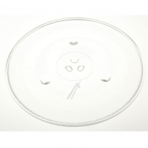 Plateau en verre D.31.5cm pour micro-ondes