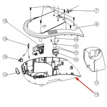 Boitier inférieur (repère 13)