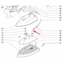 Durite silicone 55mm (repère 33)