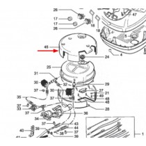Isolation supérieure (repère 45)