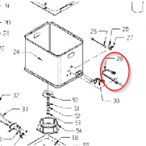 Thermofusible (repère 28)