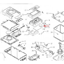Carte électronique QD786A (repère 20)