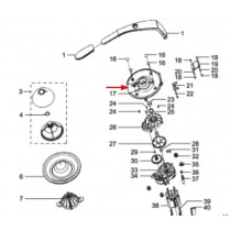 Couvercle supérieur (repère 17)