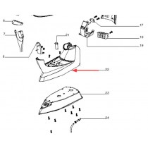 Coque fer (repère 22)