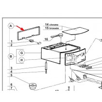 Couvercle noir (repère A)