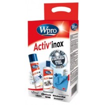 KIT INOX ACTIV'INOX CREME + POLISH INOX + CHIFFON - WPRO