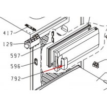 Poignée de portillon (repère 792)