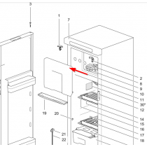 Portillon avec charnières