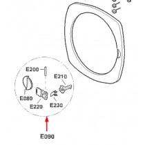 Kit poignée de hublot