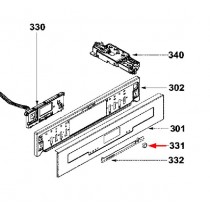 Bouton programmateur (repère 331)