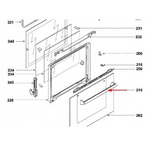Poignée de porte (repère 210)