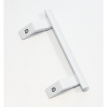 Poignée de porte blanche