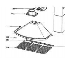 FILTRE METAL x1 (repère 150)
