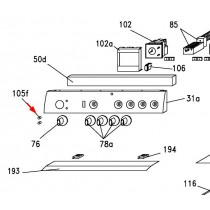 1 x Manette programmateur (repère 105f)